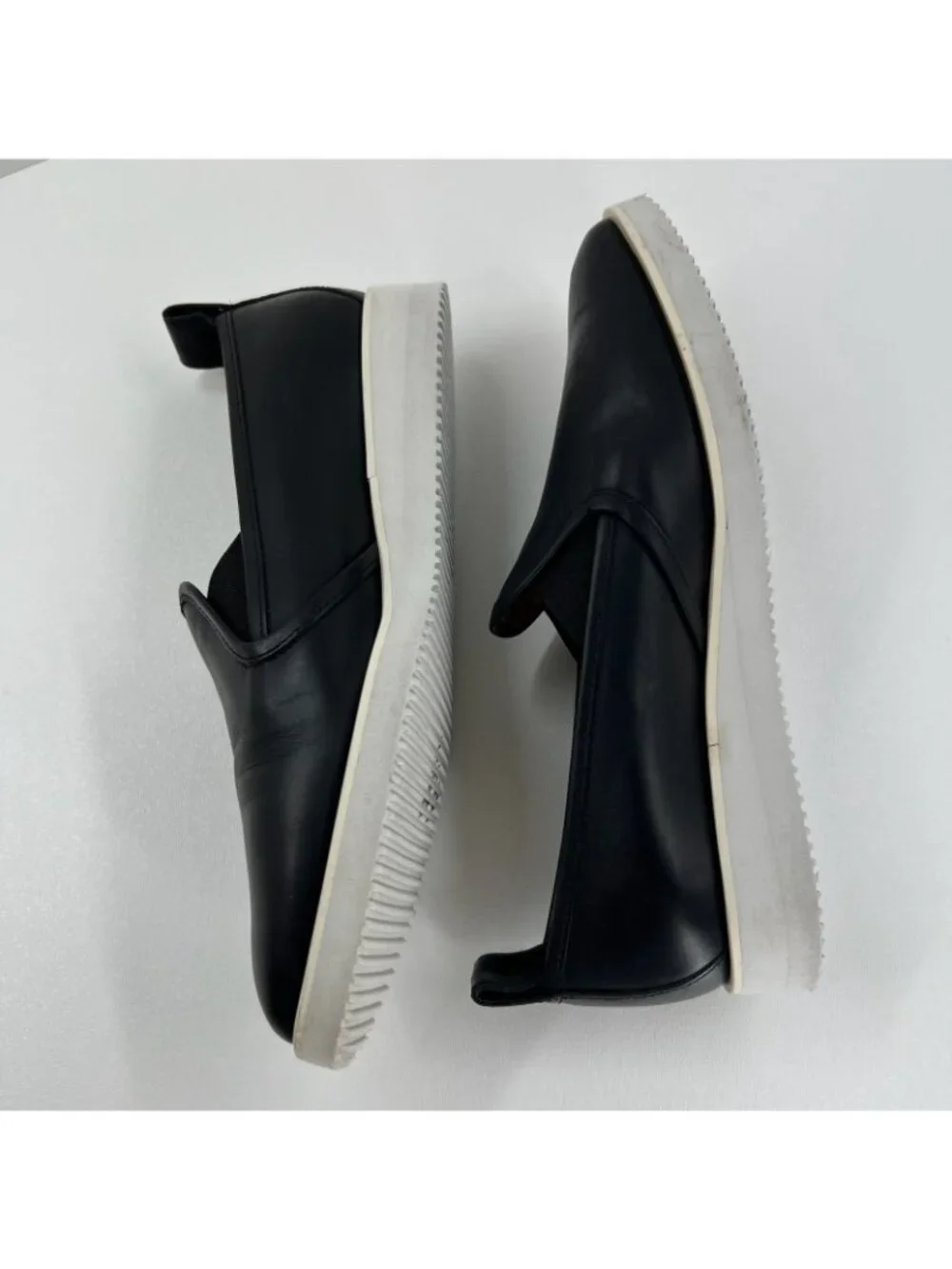 Everlane The Leather Street Shoe Loafer Womens 9 Slip On Sneakers Pointed Black - Picture 7 of 12
